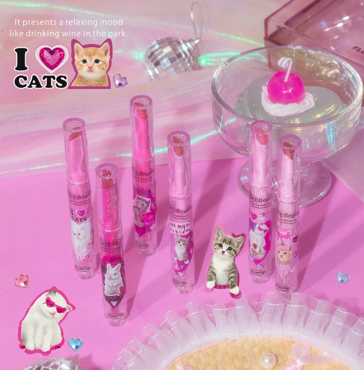 Flortte Super Beauty Balm-like Lip Gloss