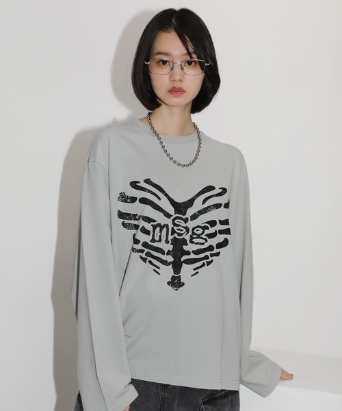 MSG / Pigment Long Sleeve Tee