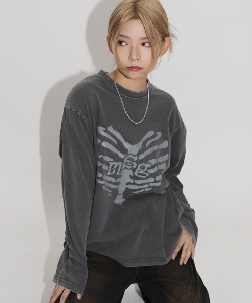 MSG / Pigment Long Sleeve Tee