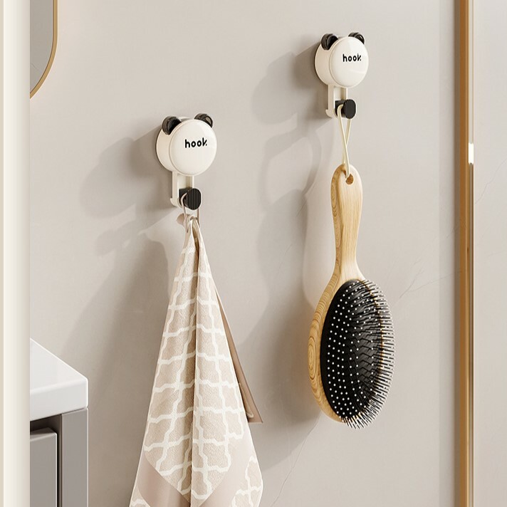 《5649》免打孔熊貓掛勾