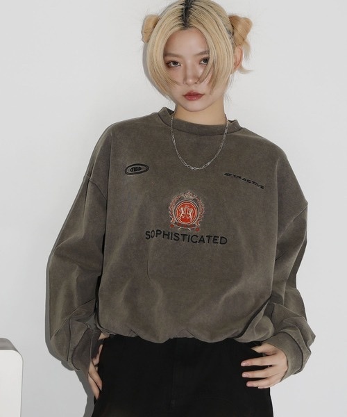 MSG / Oversized Heavy Weight Drawcord Game Sweatshirt