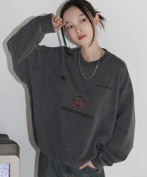 MSG / Oversized Heavy Weight Drawcord Game Sweatshirt