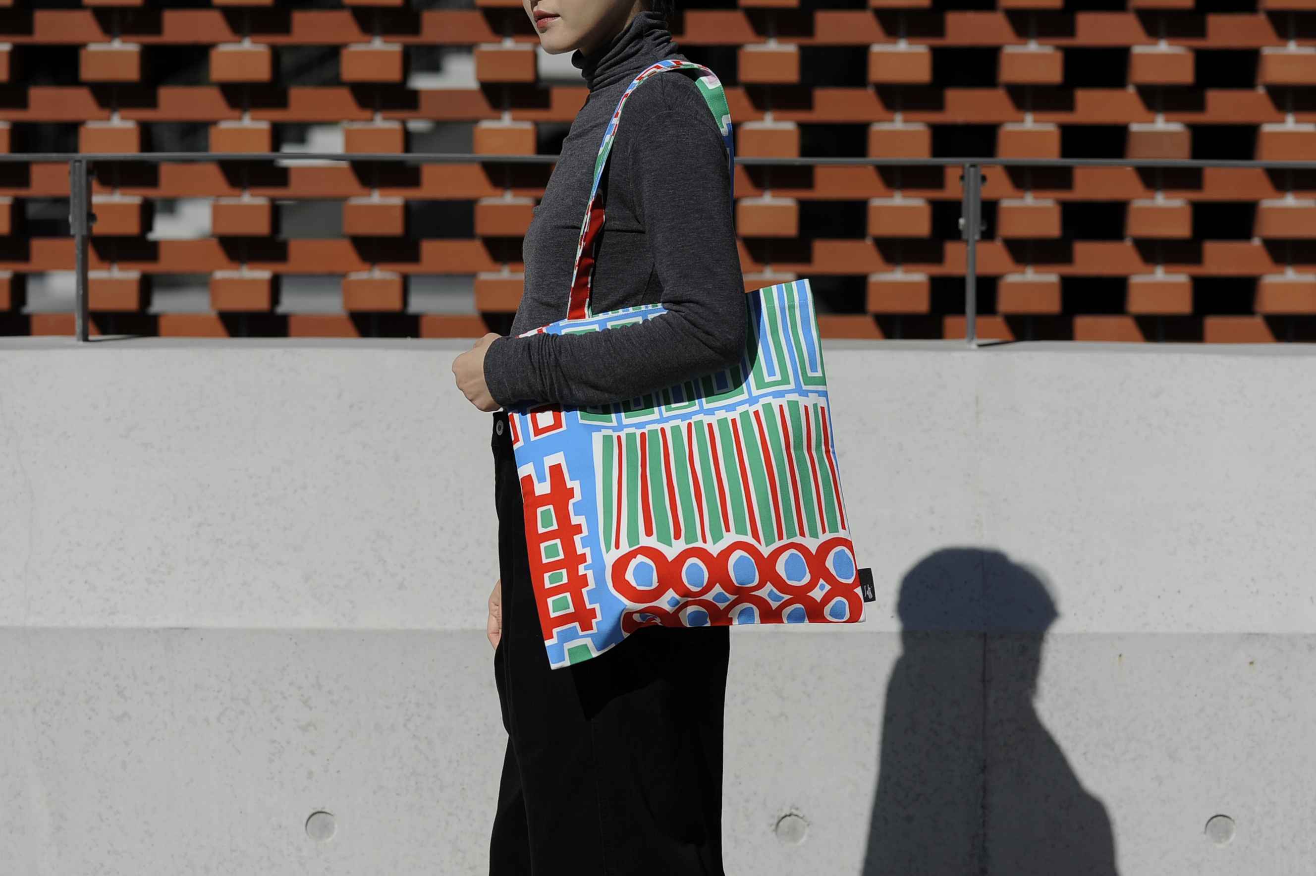 減簡托特包 / 都更藍綠