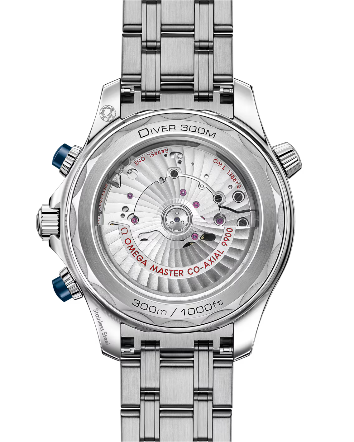 BRAND NEW OMEGA 210.30.44.51.06.001 21030445106001 SEA MASTER 300M STEEL GREY DIAL STEEL ON STEEL 44MM