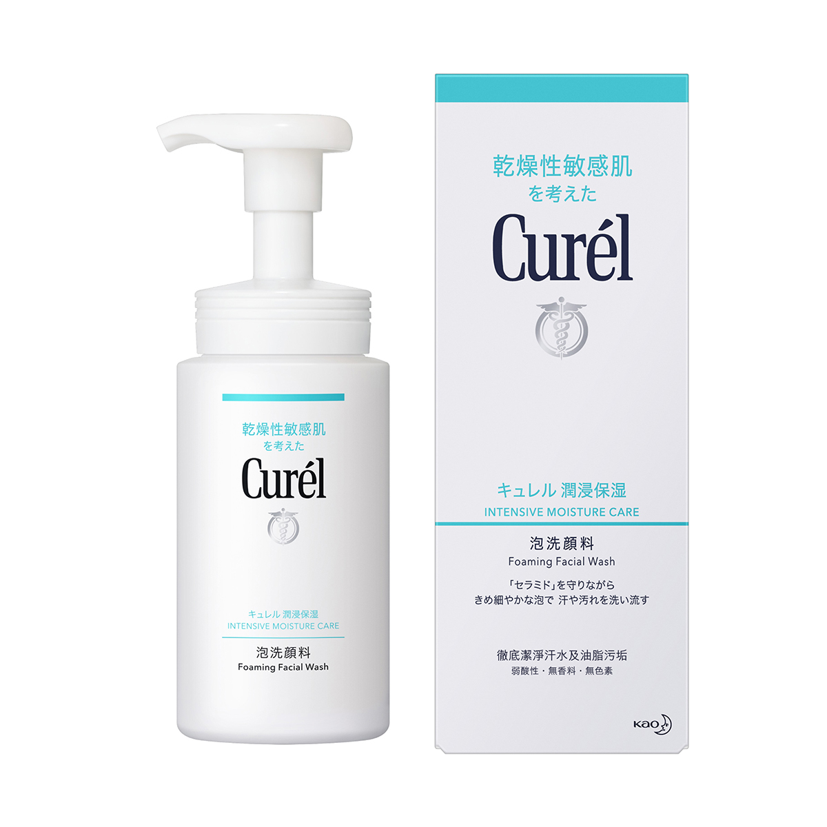 花王 Curel 豐盈泡沫潔面乳 150ml