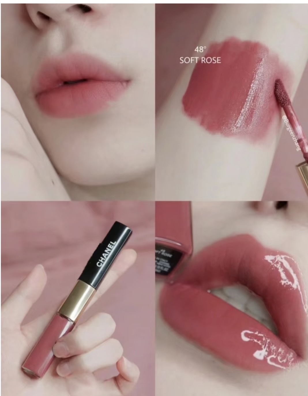 口紅 CHANEL40 Le Rouge Duo Ultra TenueUltrawear Liquid Lip Colour 双头唇釉