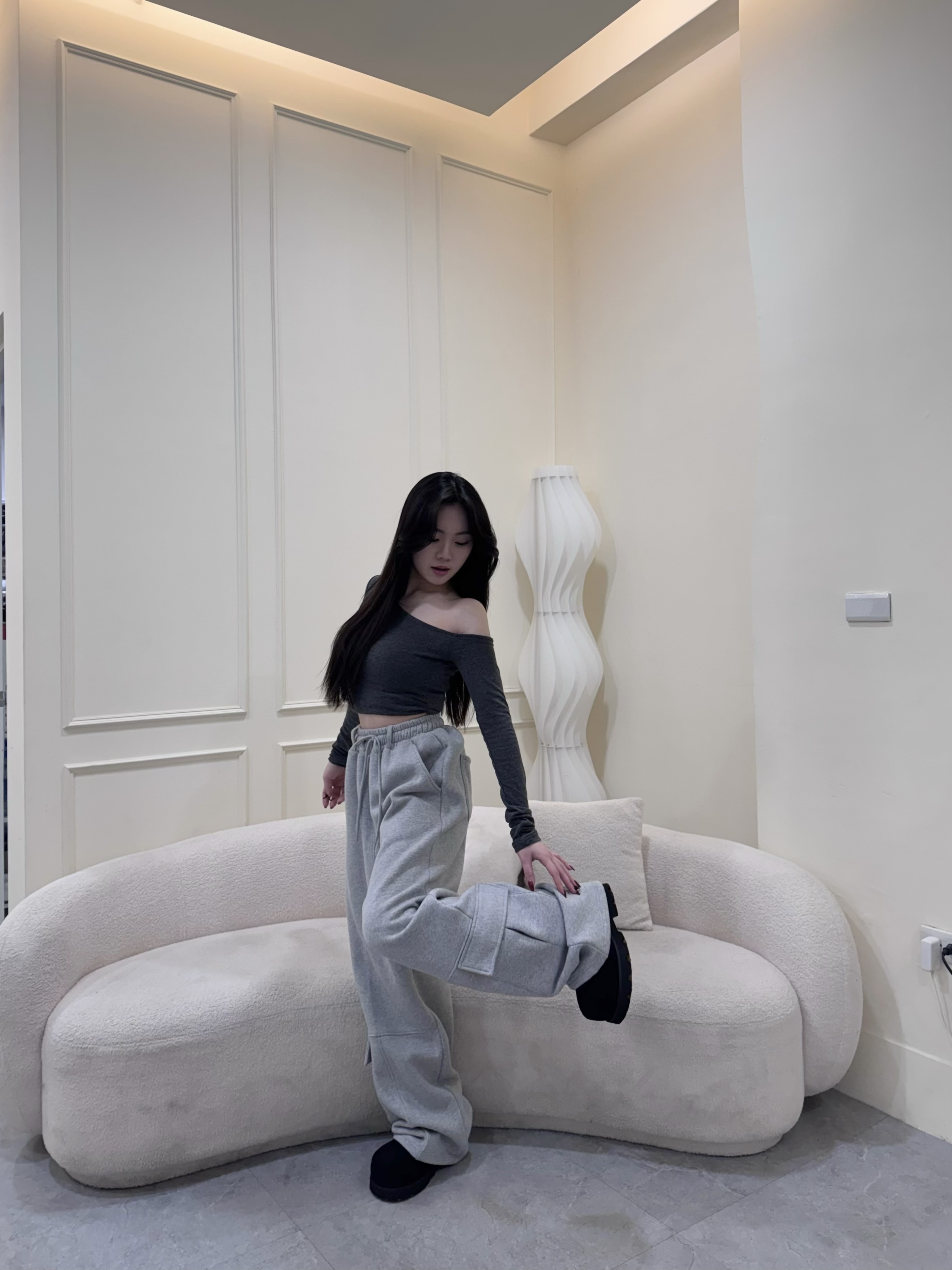 口袋棉褲（含刷毛）