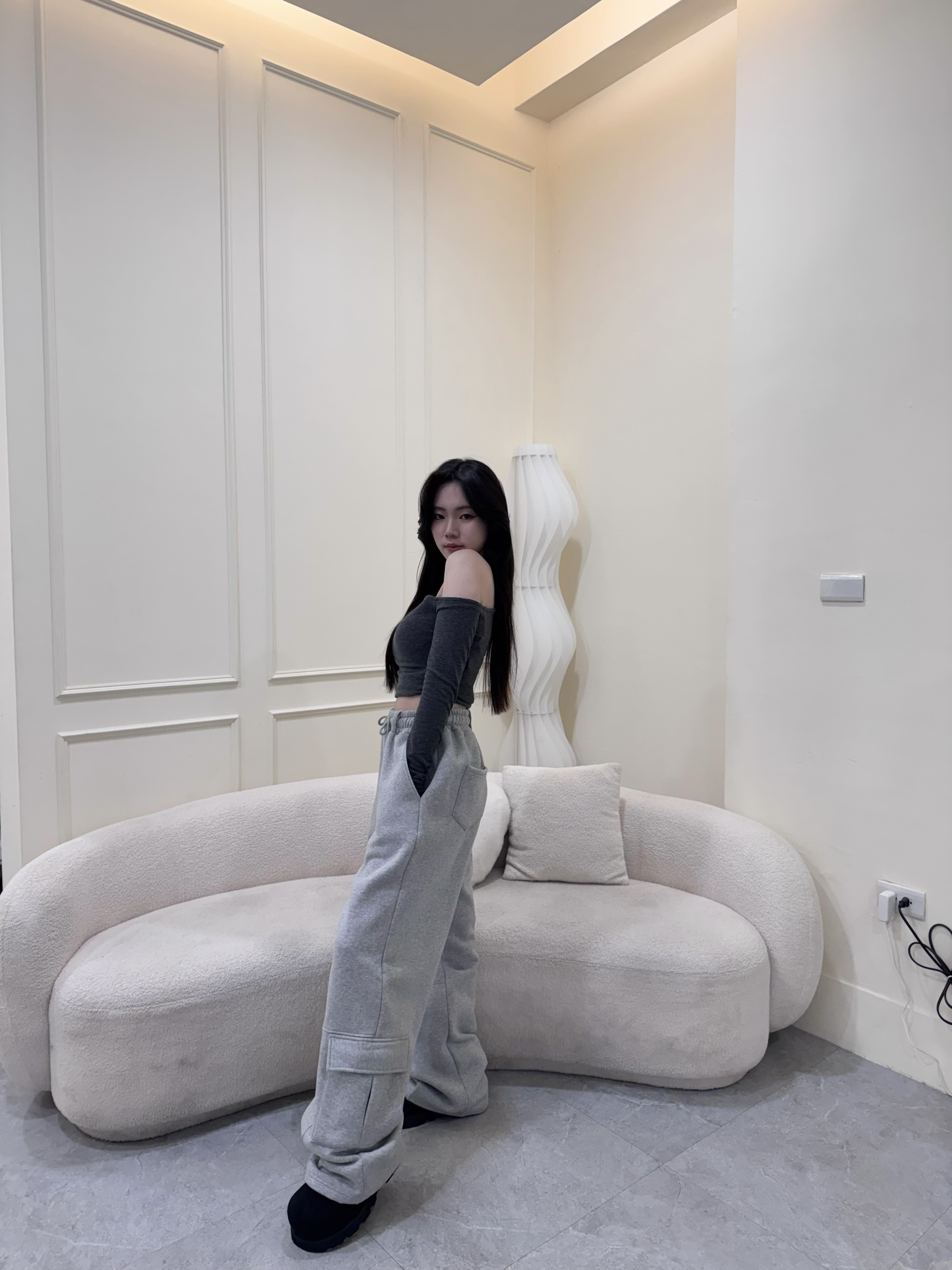 口袋棉褲（含刷毛）