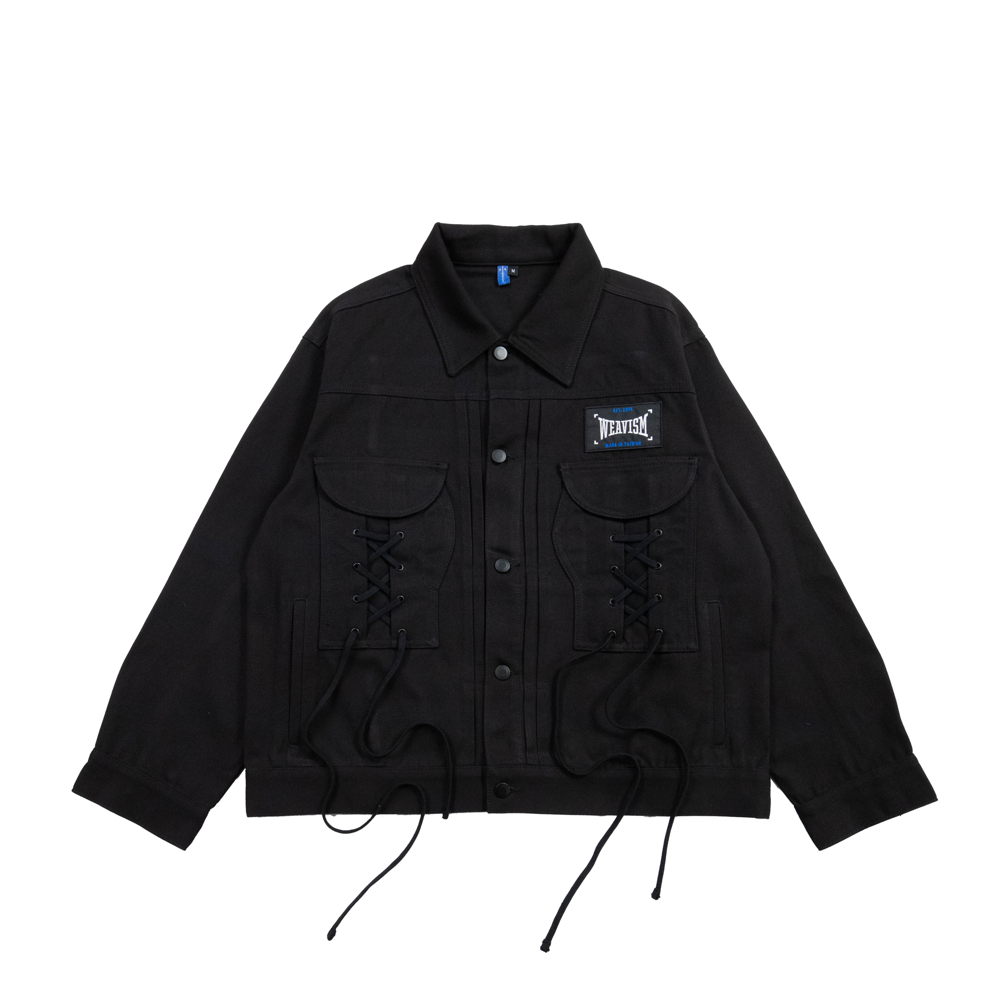 拳魂重磅帆布外套-漆黑