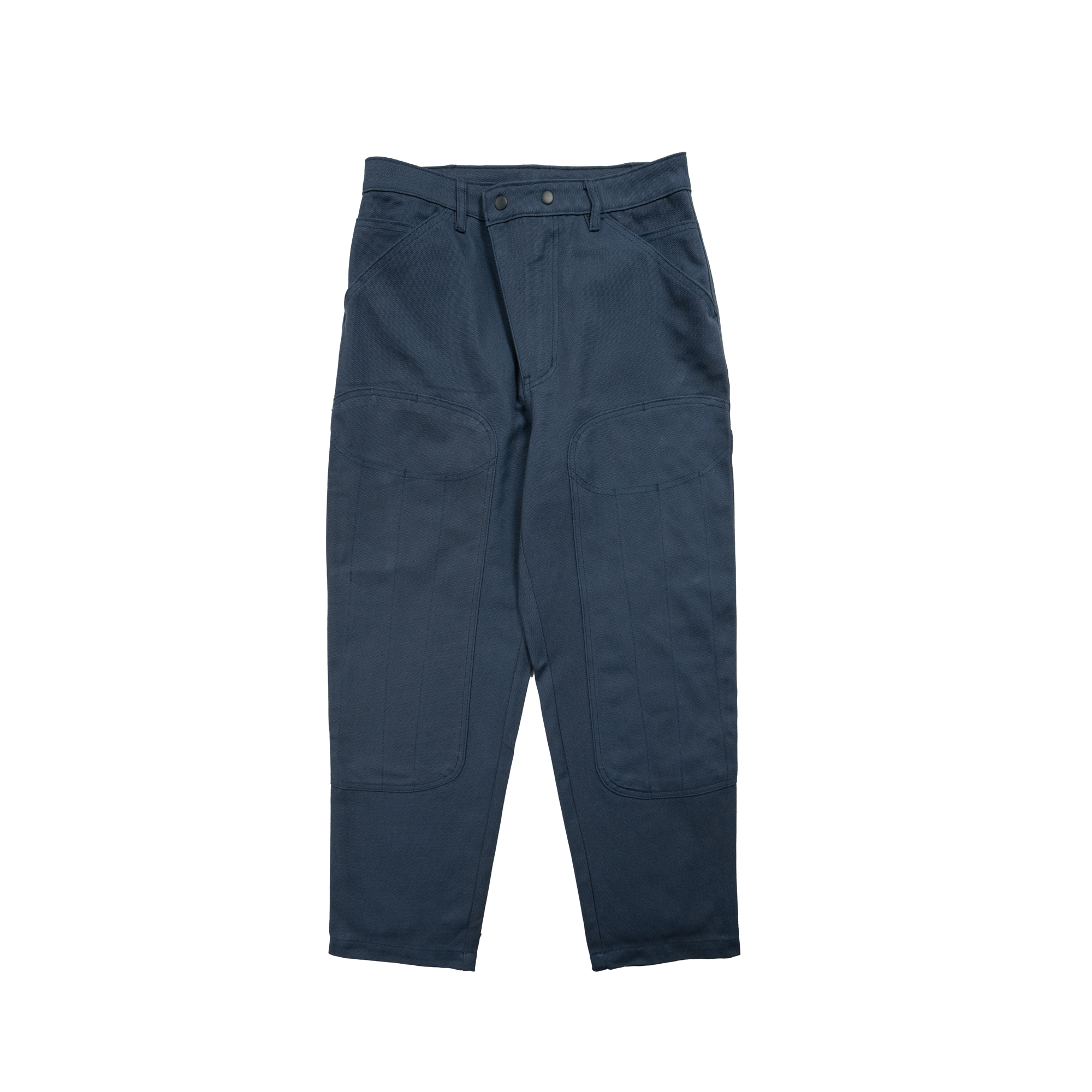 拳魂重磅帆布長褲-幻藍