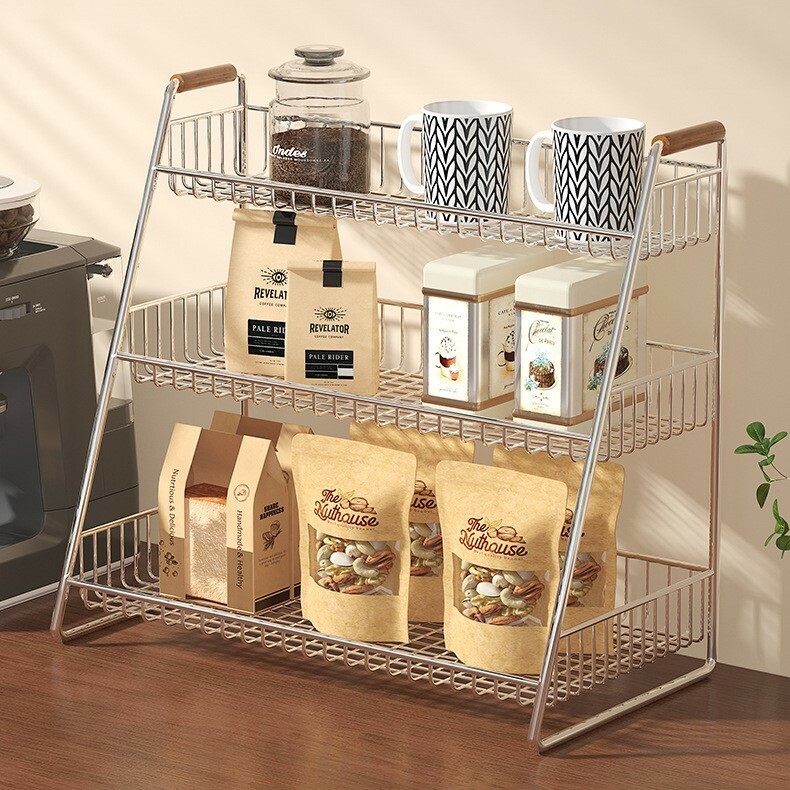 《5651》餐桌分層桌面置物架