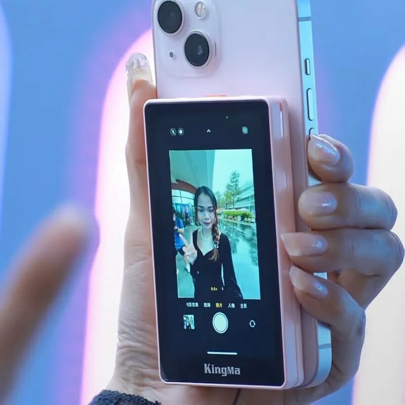<快速出貨> Kingma 手機藍芽外接螢幕 磁吸 後置攝像頭
