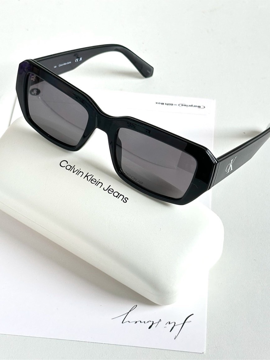 CALVIN KLEIN 窄框墨鏡 太陽眼鏡 男女同款