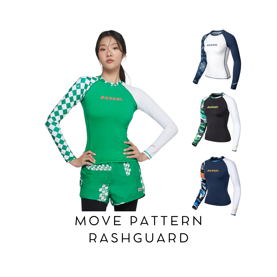 ▲BARREL MOVE PATTERN 女款防曬衣