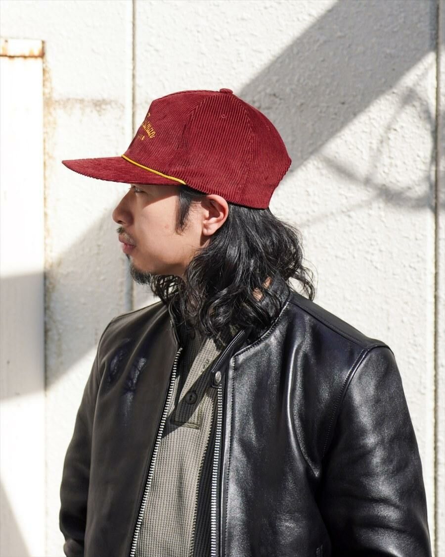 Mr.FATMAN ブラック コーデュロイキャップ Mr.FATMAN 節約 ブラック コーデュロイキャップ Mr.FATMAN ブラック