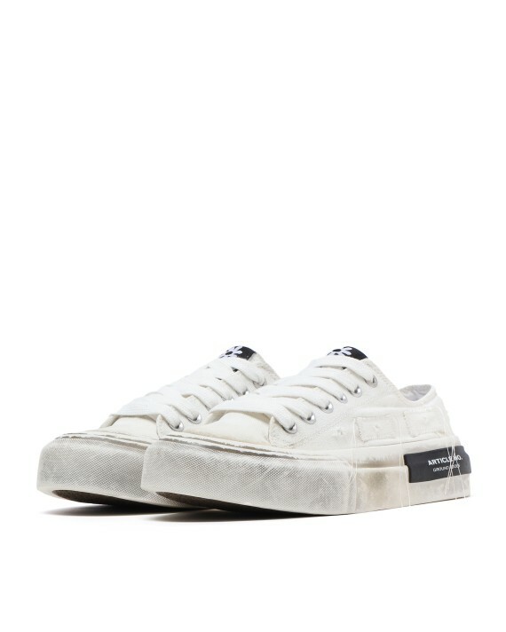 【Focus Store】預購 ARTICLE NO. Distressed low top sneakers "White" 白色