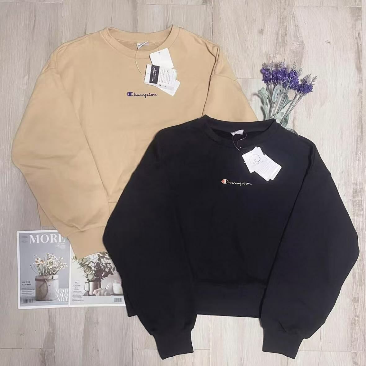 🇯🇵日本代購款CHAMPION MIDDLE LOGO SWEATSHIRT