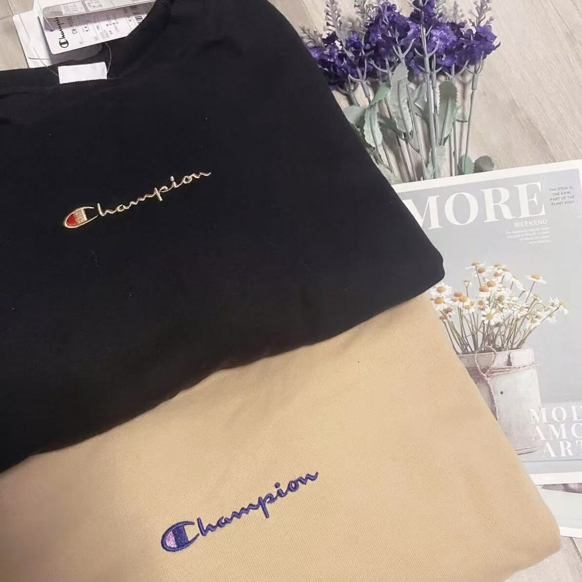 🇯🇵日本代購款CHAMPION MIDDLE LOGO SWEATSHIRT