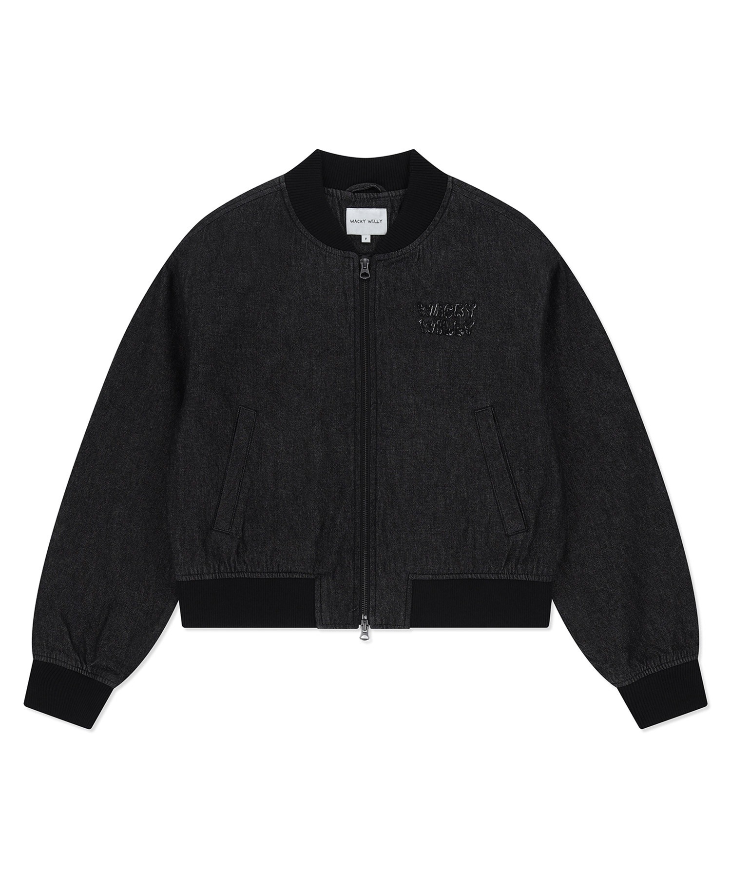 WACKY WILLY Women's Short Denim Blouson Jacket