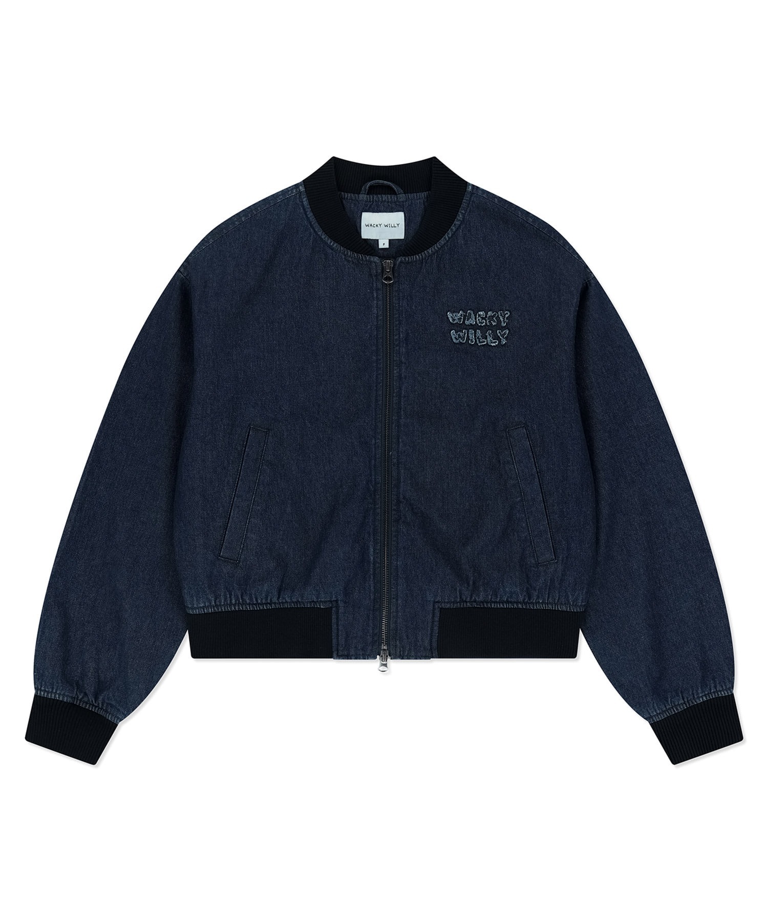 WACKY WILLY Women's Short Denim Blouson Jacket