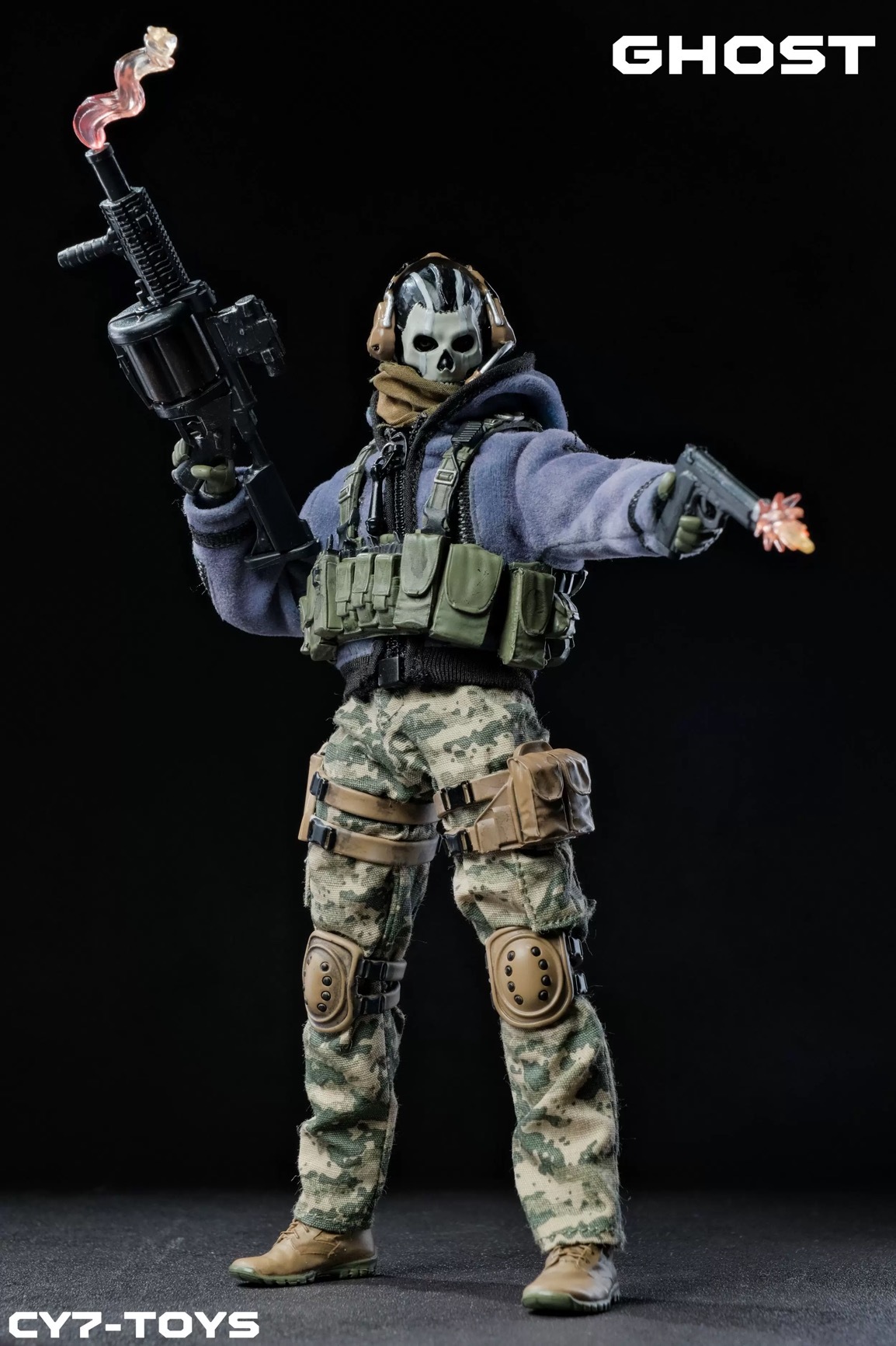 (Pre-Order) CY7-TOYS 1/12 The Ghost Soldier Action Figure