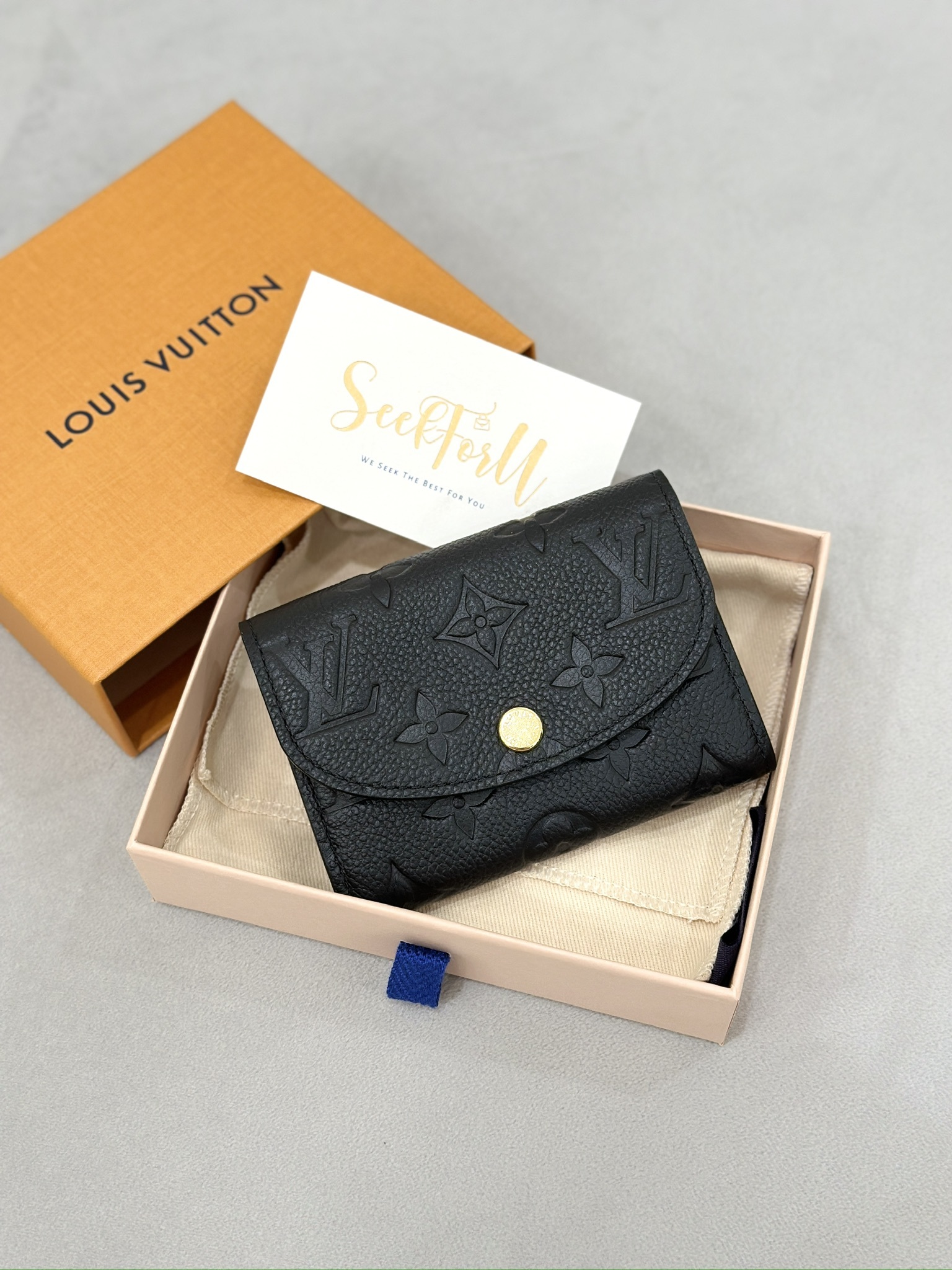 LOUIS VUITTON Rosalie Coin Purse M81455