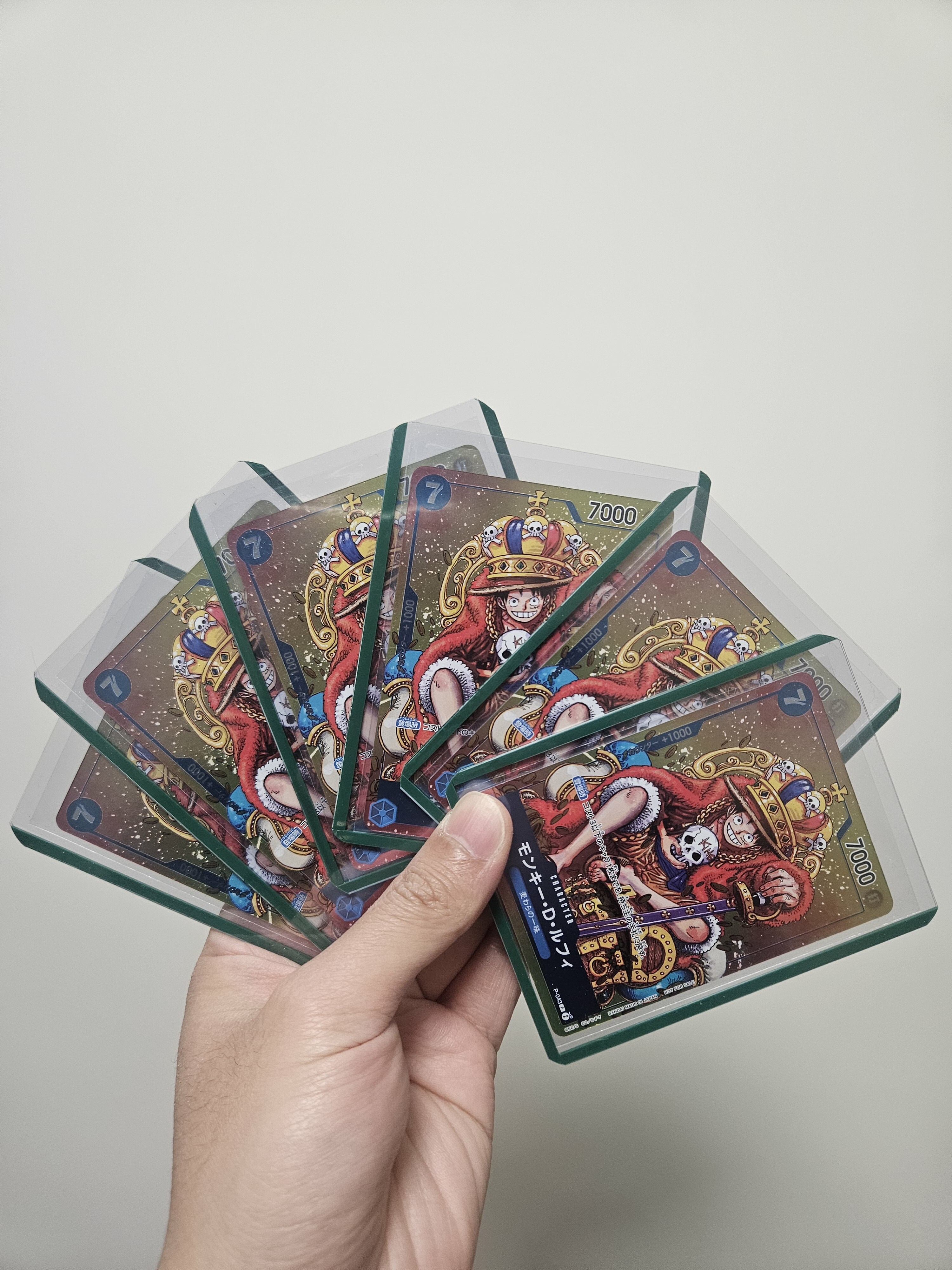 現貨- 日版海賊王路飛Promo卡 P-043, One piece card