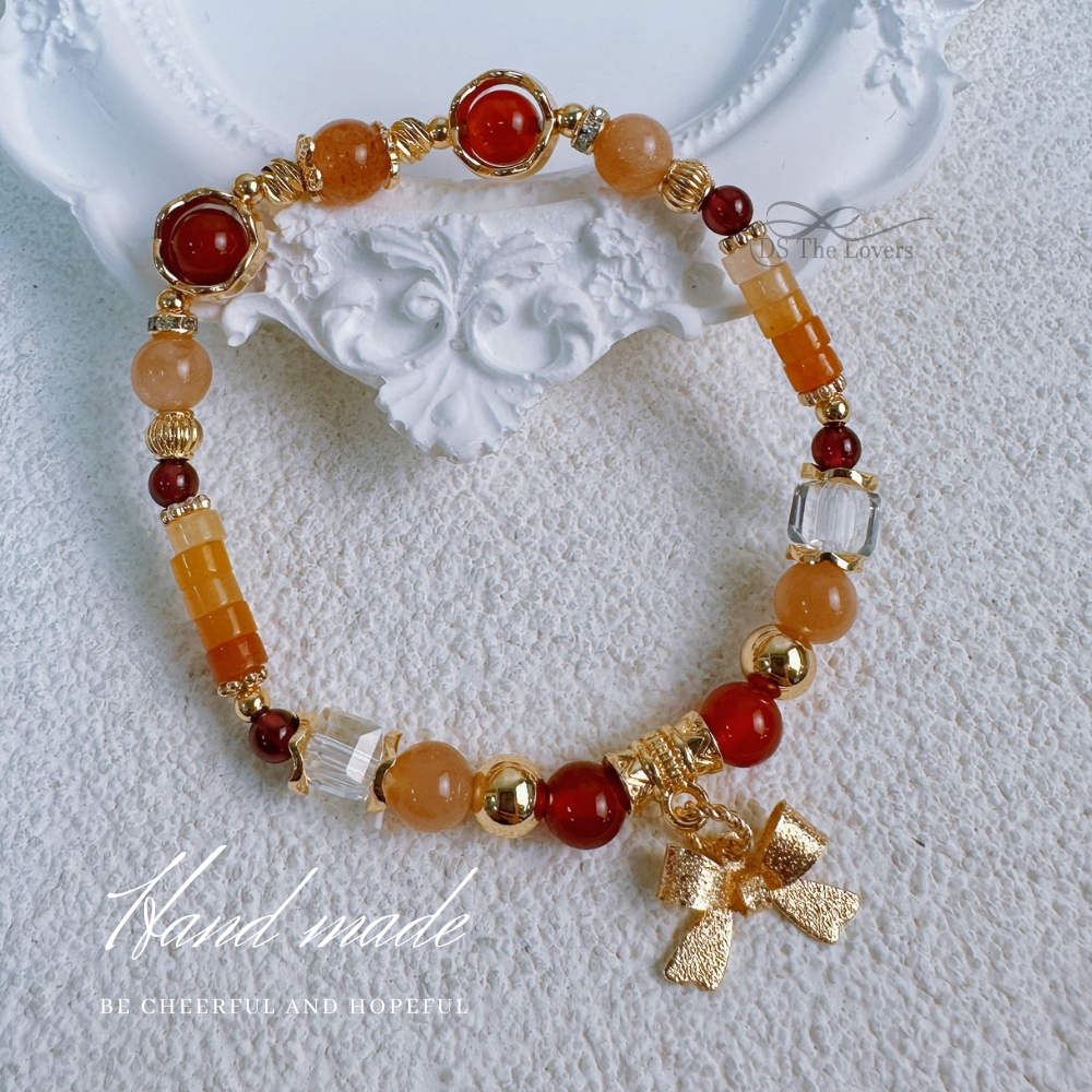 DS The Lovers 天然水晶設計款『璀璨暖陽』能量水晶手鍊