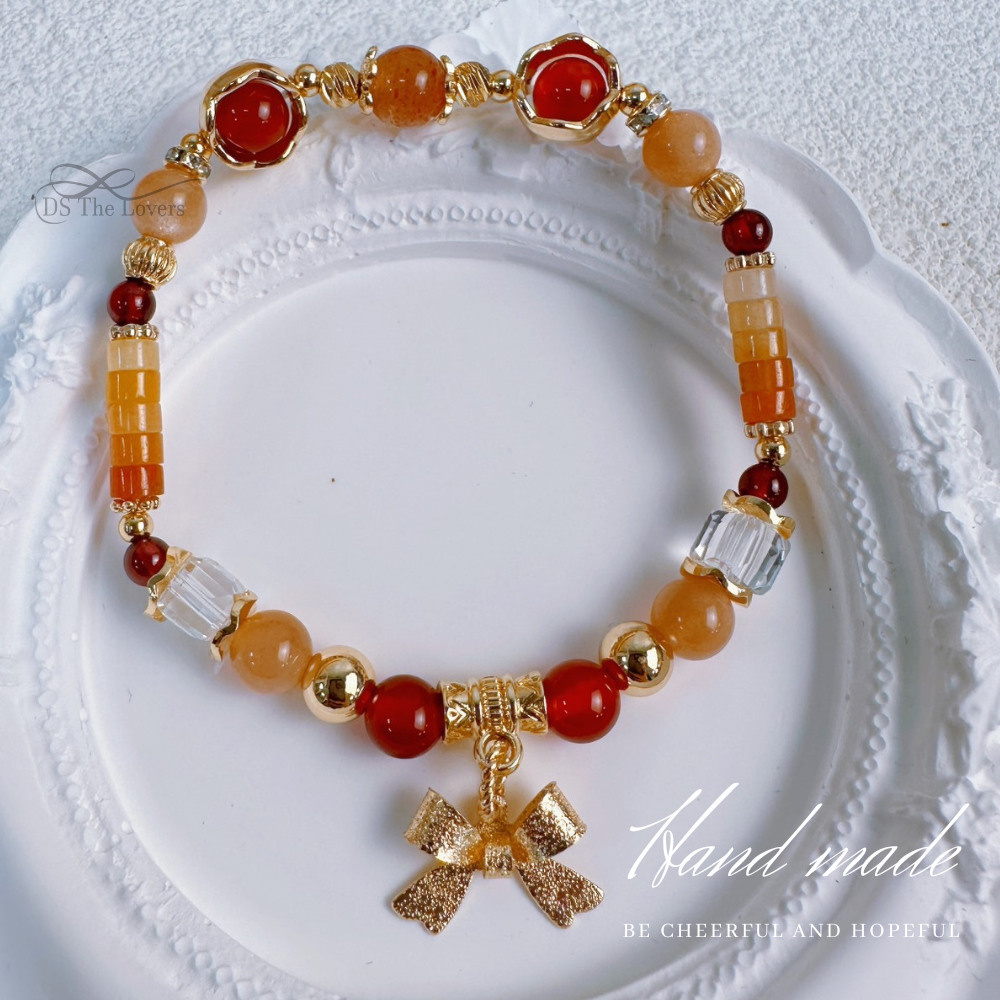 DS The Lovers 天然水晶設計款『璀璨暖陽』能量水晶手鍊