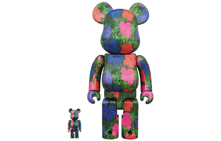 【代購】BE@RBRICK Andy Warhol 'Flowers'