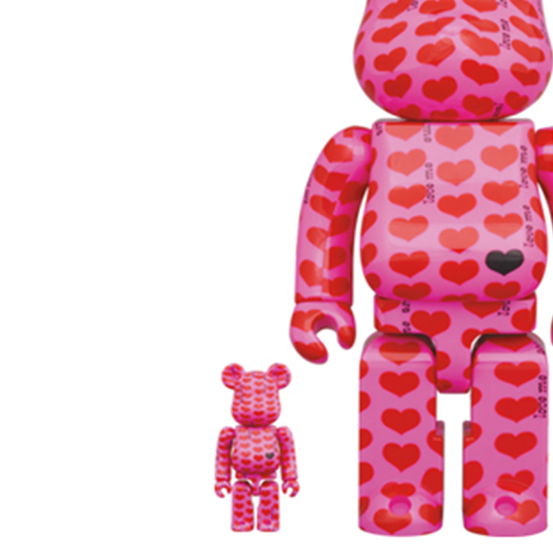 【代購】BE@RBRICK X Hide Pink Heart