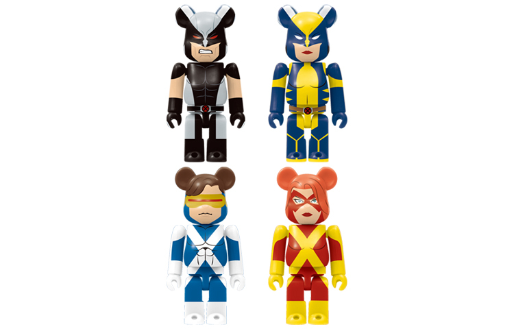 【代購】BE@RBRICK X Marvel X-Men Happy Lottery Wolverine & X-23 Wolverine X-Force 2 Pack
