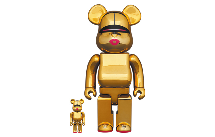 【代購】BE@RBRICK SORAYAMA × 2G GOLD Ver. 100％ & 400％