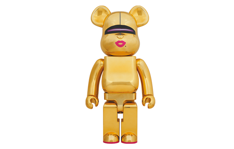 【代購】BE@RBRICK SORAYAMA × 2G GOLD Ver. 100％ & 400％