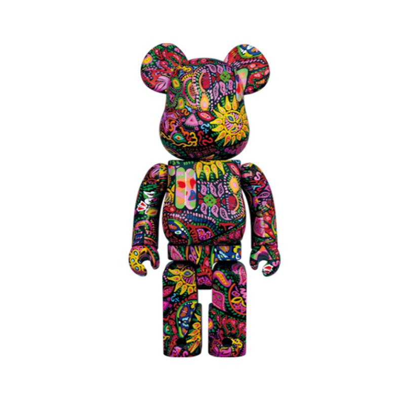【代購】BE@RBRICK Psychedelic Paisley