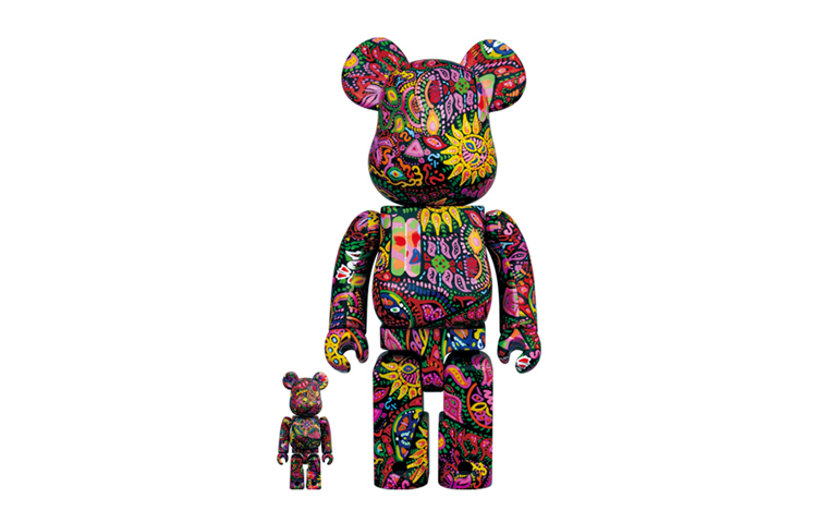 【代購】BE@RBRICK Psychedelic Paisley