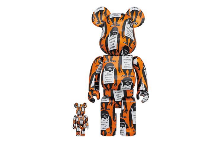 【代購】BE@RBRICK MONKEY SIGN 100% & 400％