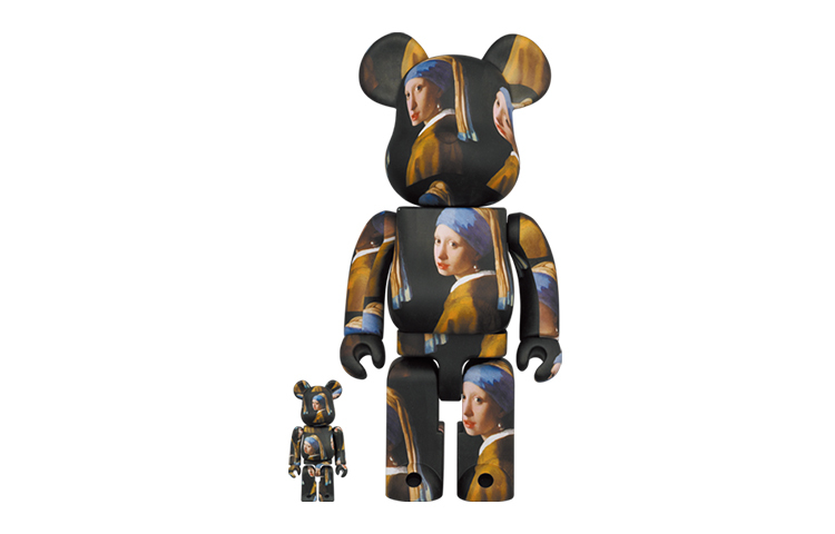 【代購】BE@RBRICK Johannes Vermeer Girl With A Pearl Earring 100% & 400%