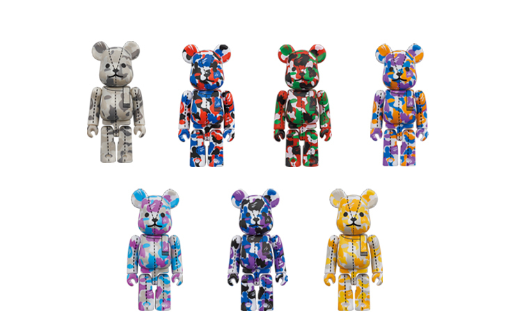 【代購】Bearbrick A BATHING APE 28TH ANNIVERSARY BAPE CAMO 100% #2