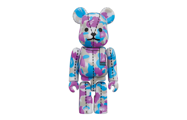 【代購】Bearbrick A BATHING APE 28TH ANNIVERSARY BAPE CAMO 100% #2