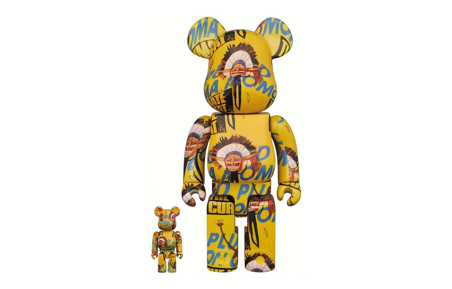 【代購】BE@RBRICK Andy Warhol × JEAN MICHEL BASQUIAT #3 1000％