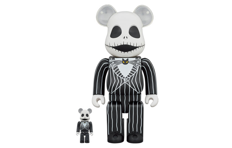 【代購】BE@RBRICK Jack Skellington 100％ & 400％