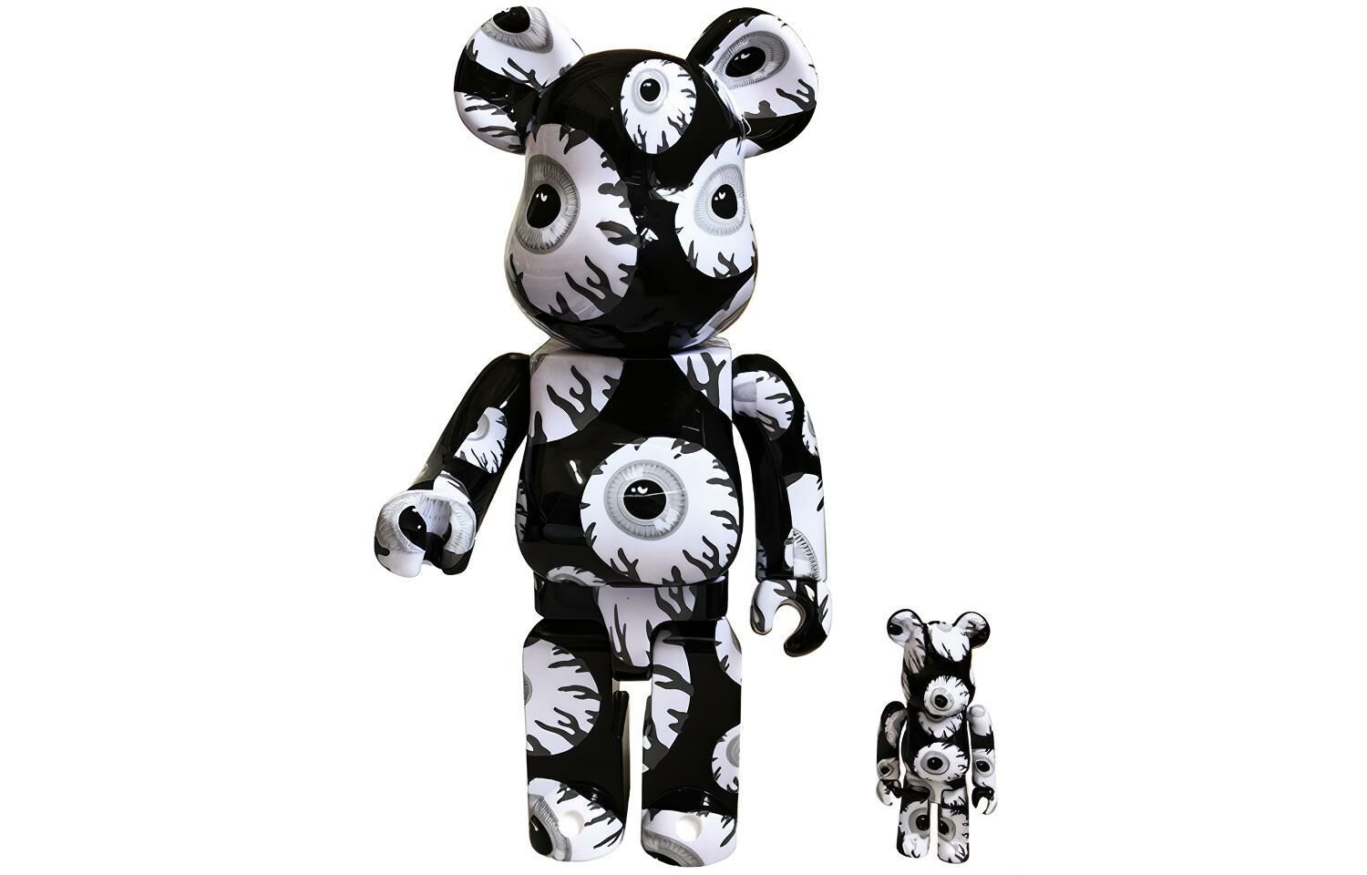 【代購】BE@RBRICK Mishka Monochromatic