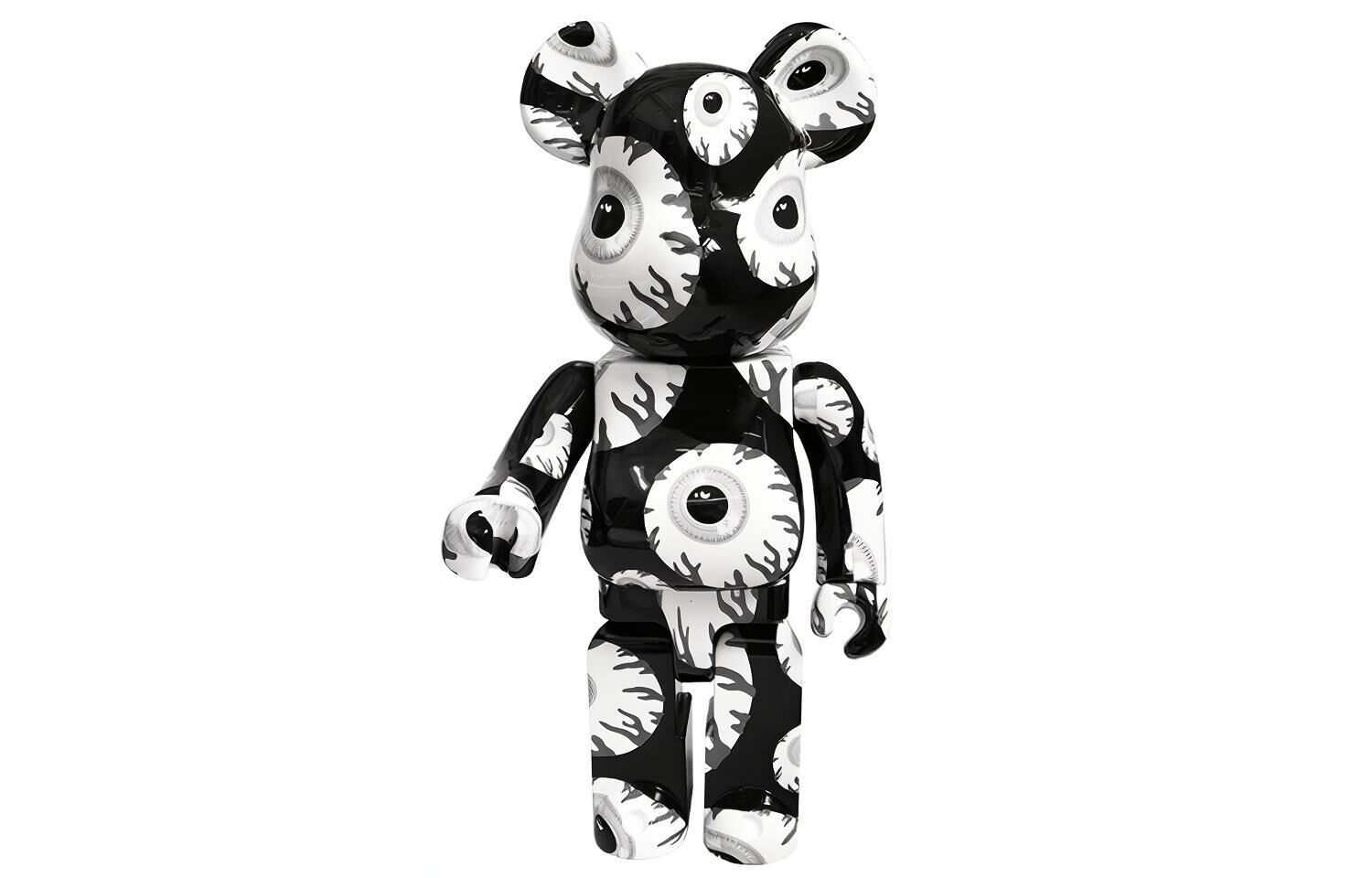【代購】BE@RBRICK Mishka Monochromatic