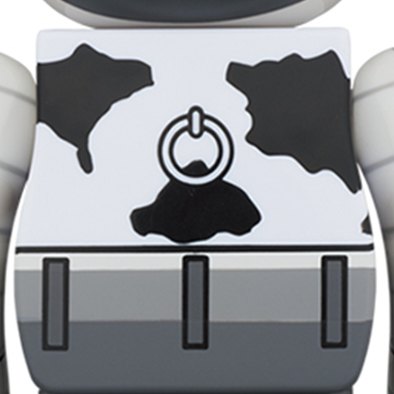 【代購】BE@RBRICK WOODY B&W Ver. 1000％