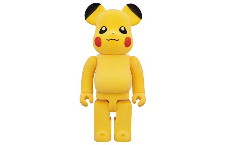 【代購】BE@RBRICK Pokemon Pikachu Flocky 1000%