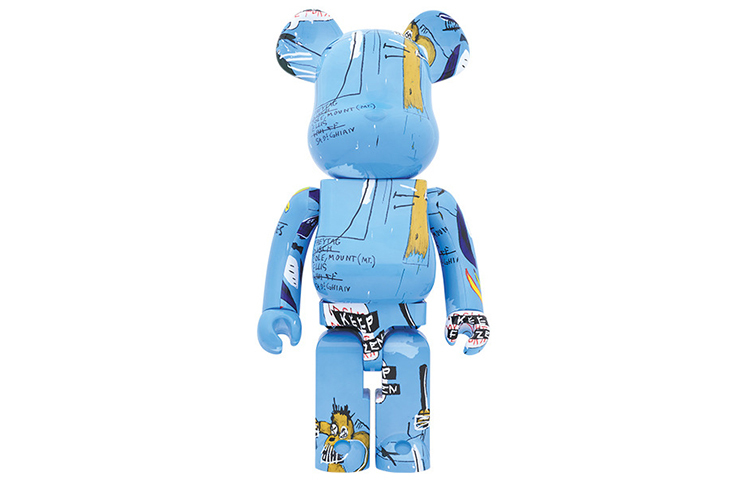 【代購】BE@RBRICK Jean-Michel Basquiat #4 Blue