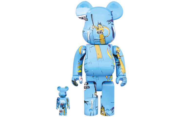 【代購】BE@RBRICK Jean-Michel Basquiat #4 Blue