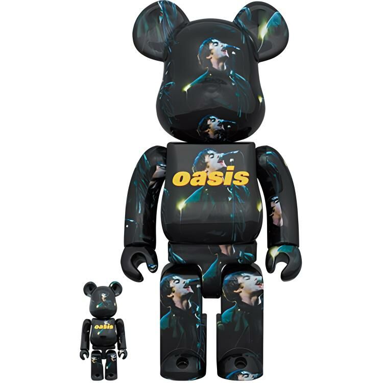 【代購】Bearbrick X Oasis Knebworth 1996 Liam Gallagher 100% & 400% Set