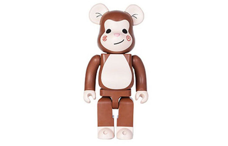 【代購】BE@RBRICK X Clot Monkey Edison Chen Juice Brown